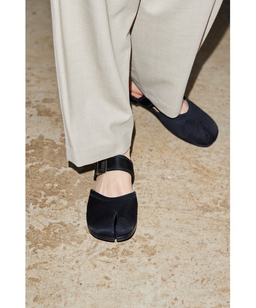 「un/neu」 フラットサンダル SMALL レッド レディース_画像5