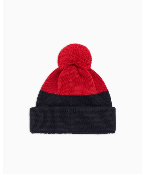 ARMANI EXCHANGE ニット帽 ニットキャップ 「A|X アルマーニ