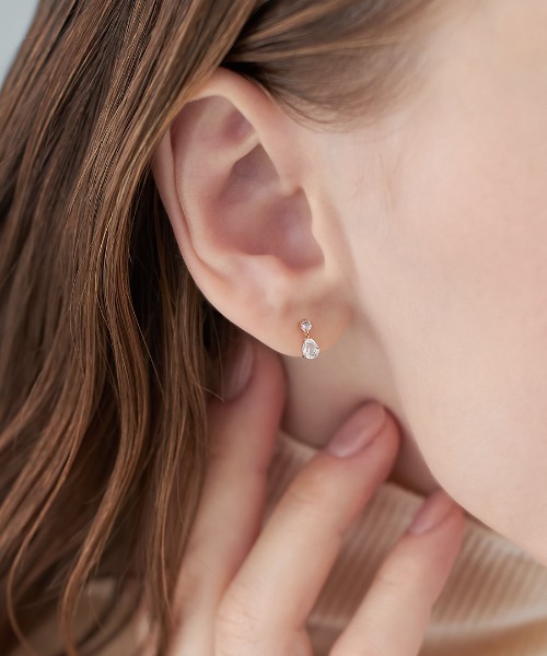 4℃（ヨンドシー） ピアス 「Holiday Limited」 K10ピンクゴールド