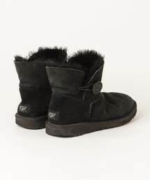 「UGG」 ムートンブーツ 25.0cm ブラック レディースの画像2