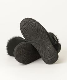 「UGG」 ムートンブーツ 25.0cm ブラック レディースの画像3