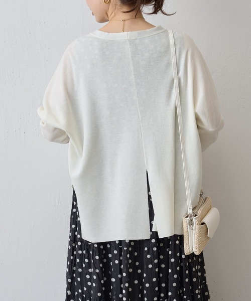 BEARDSLEY（ビアズリー） ニットカーディガン FREE オレンジ