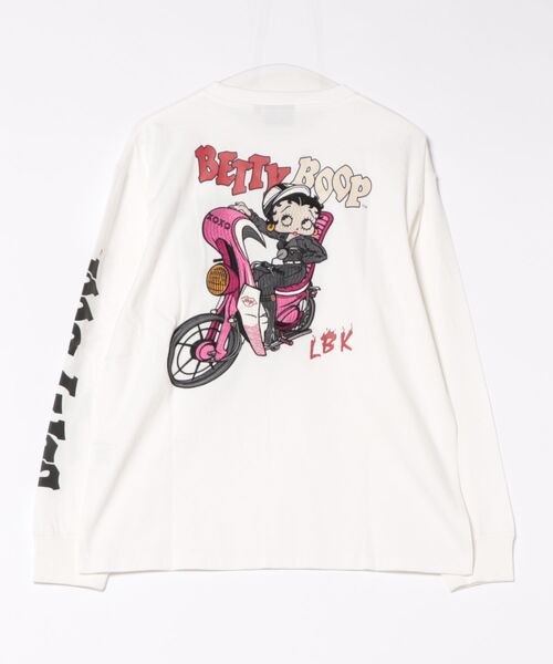 BETTY BOOP 　LOWBLOW KNUCKLE BETTY BOOP（ベティ ブープ） tシャツ LOWBLOW KNUCKLE / ローブロー