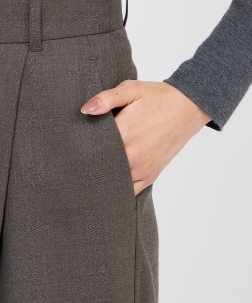 パンツ 「防しわ性」ライトミルドストレッチ　パンツ レディース_6