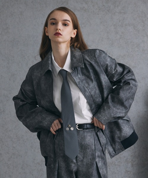 「Spielio」 ブルゾン M ブラック メンズ_画像4