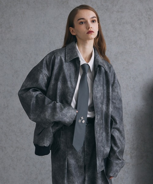 「Spielio」 ブルゾン M ブラック メンズ_画像5