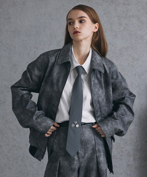 「Spielio」 ブルゾン M ブラック メンズ_画像9