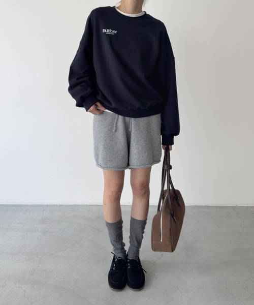 El mar ウール混ショートパンツSET UP CANAL JEAN（キャナルジーン） セットアップ El mar ウール混ショート