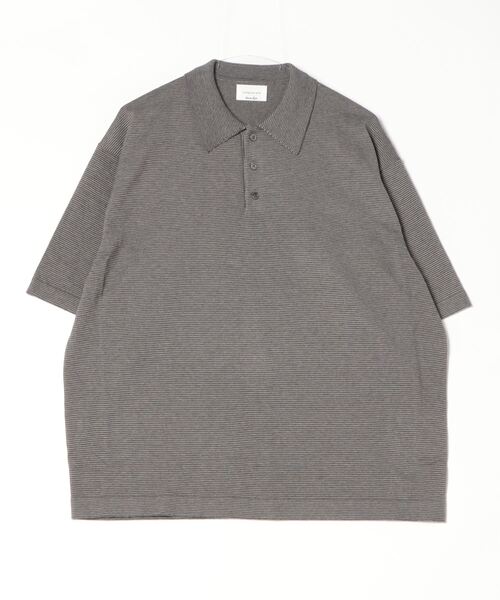 STEVEN ALAN（スティーブンアラン） 半袖ポロシャツ 2 グレー メンズ
