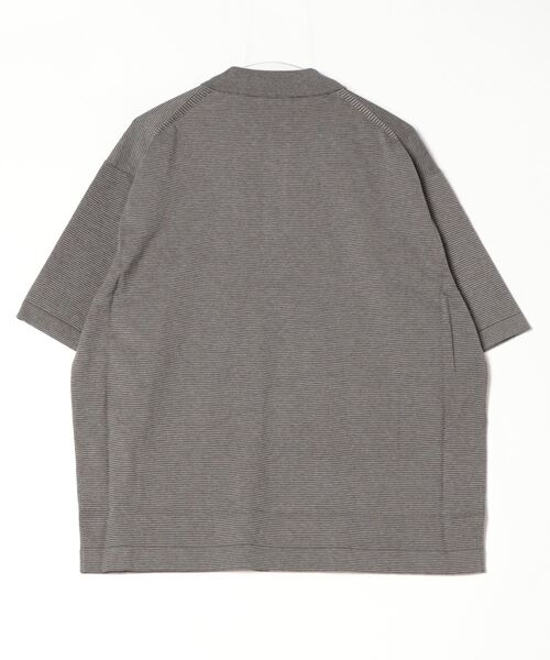 STEVEN ALAN（スティーブンアラン） 半袖ポロシャツ 2 グレー メンズ