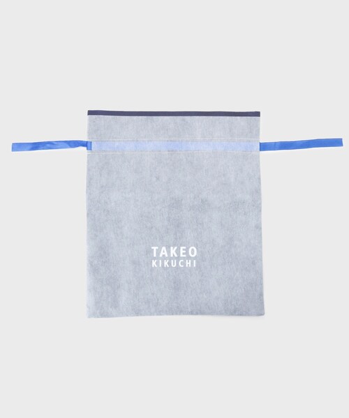 タケオキクチ（TAKEO KIKUCHI）/【ラッピング巾着セット】カシミヤブレンドパネルマフラー TAKEO KIKUCHI（タケオキクチ） マフラー 「ラッピング巾着セット