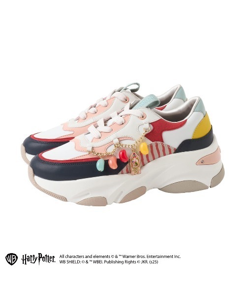 Harry Potter バーティー・ボッツの百味ビーンズダッドスニーカー新品 diana（プラスダイアナ） スニーカー 「バーティー・ボッツの百味