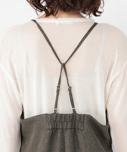 studio CLIP（スタディオクリップ） ワンピース ツイードライクキャミ