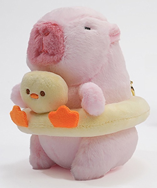 MARUKA（マルカ） キーホルダー Loveloveカピバラ ぬいぐるみ