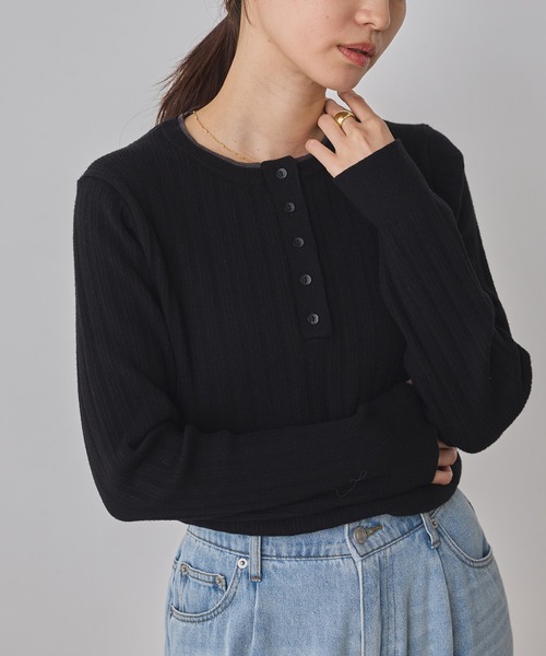 未使用　 　JEANS セーター コントラストシェニールセーター - ネイビーブルー | ZARA Japan / 日本