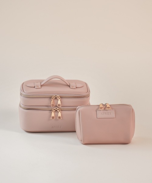 APRILY ポーチ 2段バニティポーチ レディース : ZOZOTOWN Yahoo!店