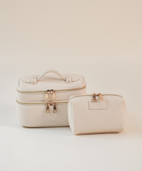 APRILY ポーチ 2段バニティポーチ レディース : ZOZOTOWN Yahoo!店