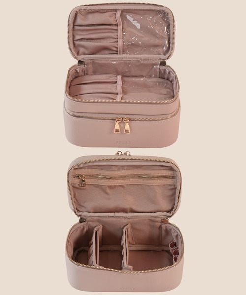 APRILY ポーチ 2段バニティポーチ レディース : ZOZOTOWN Yahoo!店