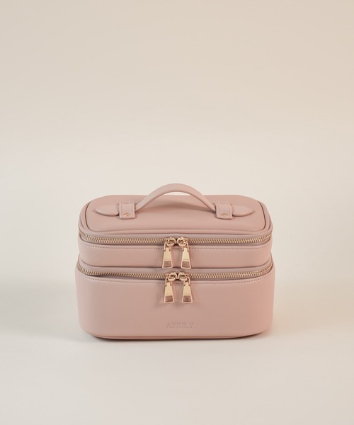 APRILY ポーチ 2段バニティポーチ レディース : ZOZOTOWN Yahoo!店