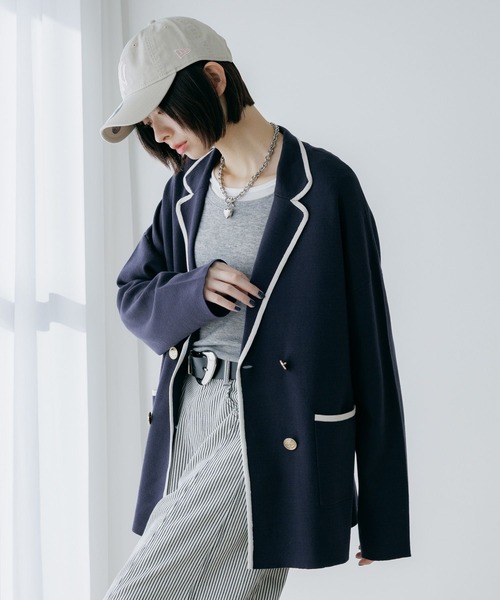 PAGEBOY（ページボーイ） ジャケット テーラードジャケット ニット