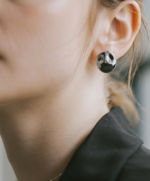 ピアス ピアス 金属アレルギー対応 シルバー925 ゴールド 「Iverqua イヴェルカ」 レディース メンズ_1