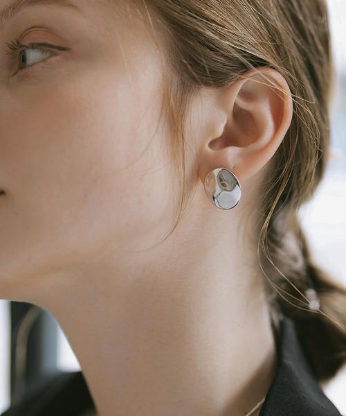 ピアス ピアス 金属アレルギー対応 シルバー925 ゴールド 「Iverqua イヴェルカ」 レディース メンズ_6