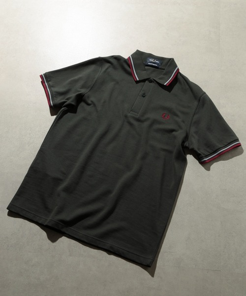 FRED PERRY（フレッドペリー） ポロシャツ 半袖 「FRED PERRY」TWIN