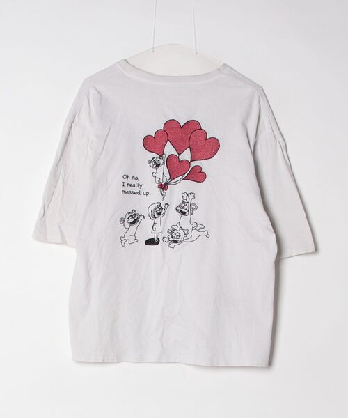 「MEMENTISM」 半袖Tシャツ MEDIUM ホワイト メンズ_画像2