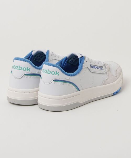 「Reebok」 ローカットスニーカー 23.5cm ホワイト×ブラック メンズ_画像2