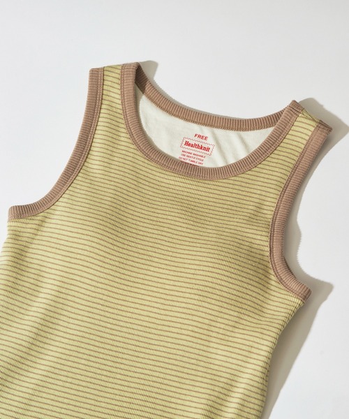 Healthknit（ヘルスニット） タンクトップ ノースリーブ 「Healthknit