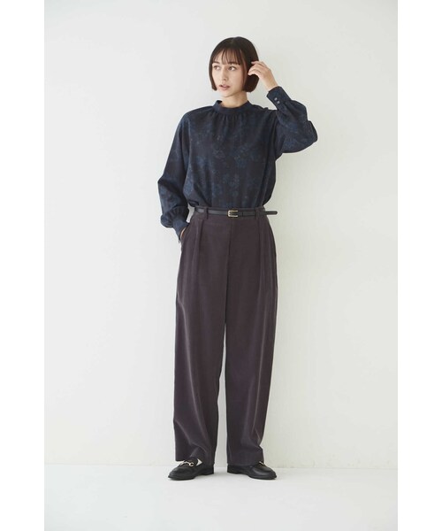 「human woman」 コーデュロイパンツ SMALL カーキ レディース_画像5