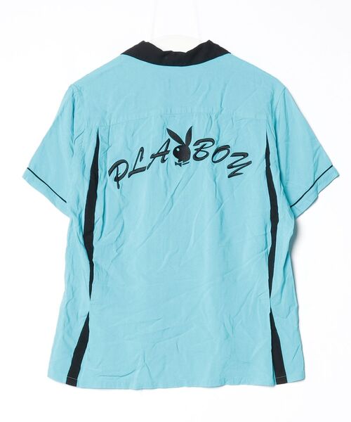 Supreme（シュプリーム） 半袖シャツ「PLAYBOYコラボ」 S ブルー
