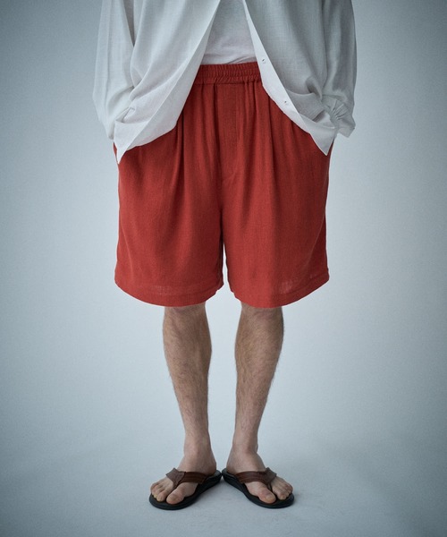 THE BOLDMAN パンツ Loose Wide Shorts / ルーズワイドショートパンツ