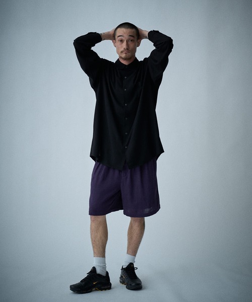 THE BOLDMAN パンツ Loose Wide Shorts / ルーズワイドショートパンツ