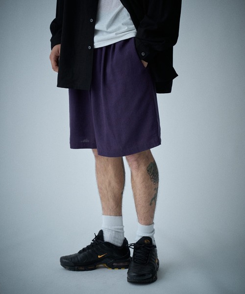 THE BOLDMAN パンツ Loose Wide Shorts / ルーズワイドショートパンツ