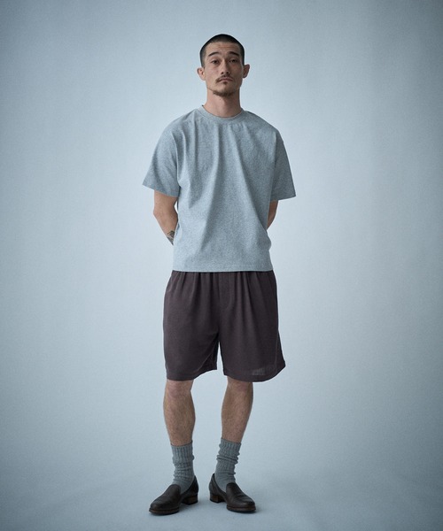 THE BOLDMAN パンツ Loose Wide Shorts / ルーズワイドショートパンツ