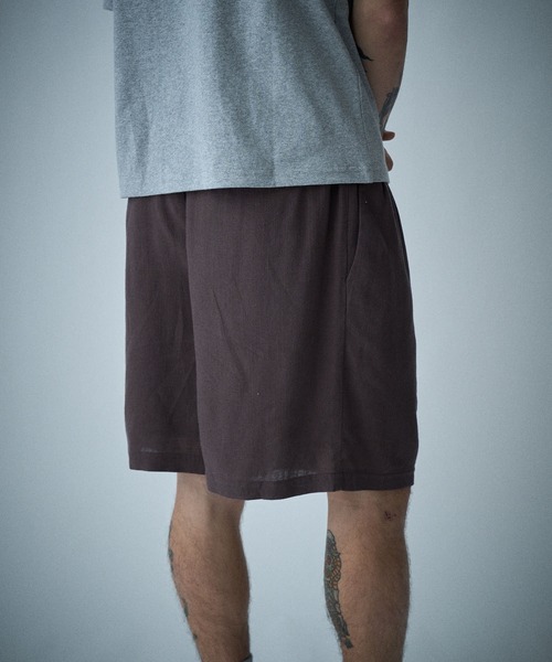 THE BOLDMAN パンツ Loose Wide Shorts / ルーズワイドショートパンツ