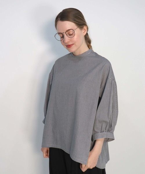 「haupia」 7分袖ブラウス MEDIUM オフホワイト レディース_画像5