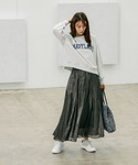 「GLOBAL WORK」 スウェットカットソ...の詳細画像1