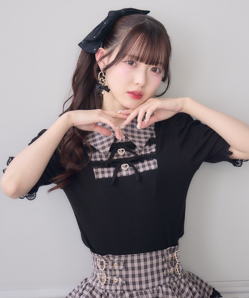 ROJITA（ロジータ） tシャツ 半袖 「SNSで大バズリ中」ダブルリボン