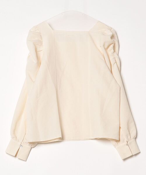 「w closet」 長袖ブラウス FREE ベージュ レディース_画像2