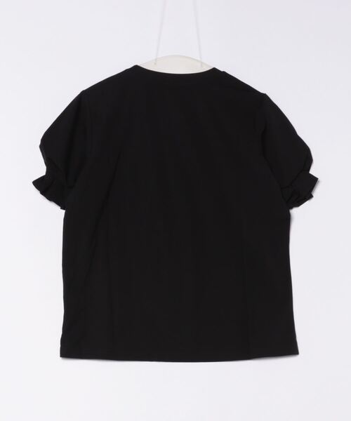「Q」 半袖カットソー MEDIUM ベージュ レディース_画像2
