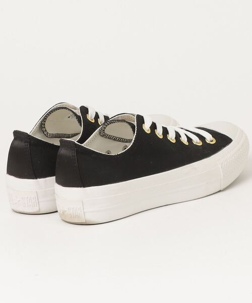 「CONVERSE」 ローカットスニーカー 24cm ブラック レディース_画像2