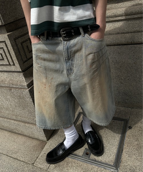 kutir（クティール） ワイドパンツ ジーンズ VINTAGELIKE DENIM WIDE