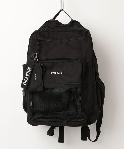 MILKFED.（ミルクフェド） リュック ONE SIZE ブラック レディース 