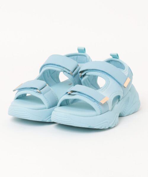 MADFOOT!（マッドフット） 厚底 サンダル キッズ ダブルベルト厚底