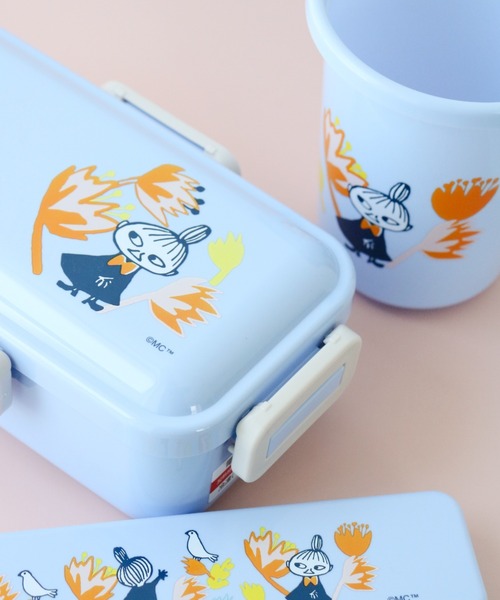 MOOMIN（ムーミン） タンブラー リトルミイ フラワー ストロー付 