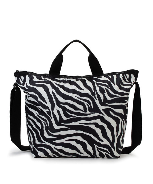 トートバッグ DELUXE EASY CARRY TOTE クリームブラックゼブラ レディースの画像