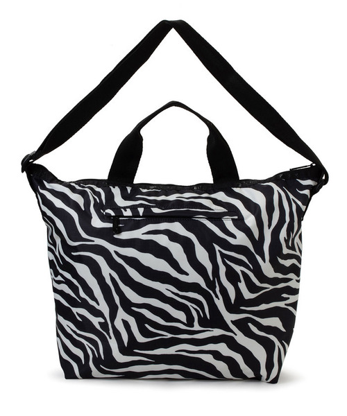 トートバッグ DELUXE EASY CARRY TOTE クリームブラックゼブラ レディースの画像