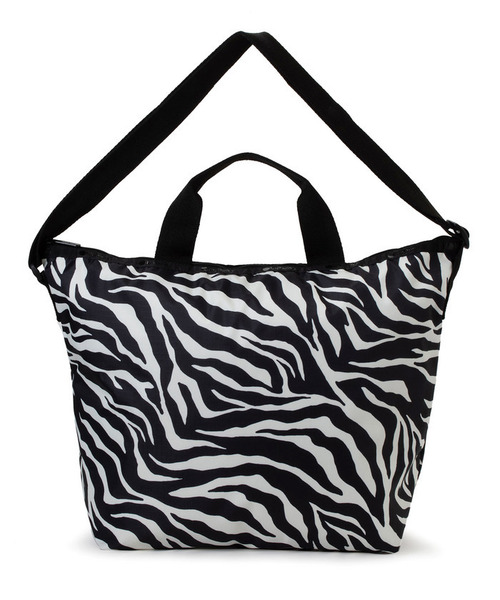 トートバッグ DELUXE EASY CARRY TOTE クリームブラックゼブラ レディースの画像